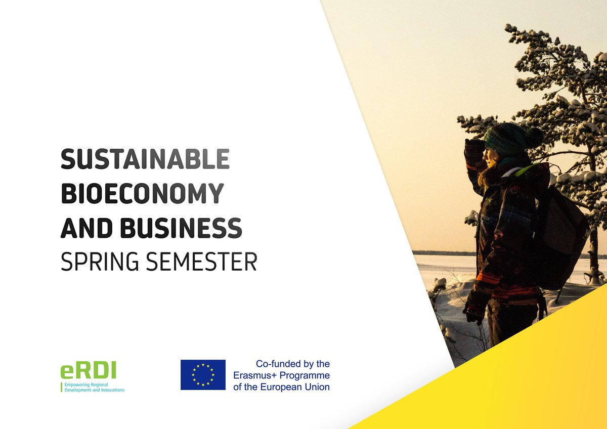 The application period for the next ERDI semester has started! Join the Sustainable bioeconomy and business spring semester 2019 at <a href="/Karelia_amk/">Karelia-amk</a> and study with students from all over the globe! 🍀🌎✍📕Find out more here: erdiproject.eu/news/ 
Photo Credit: Vivien Bodnár