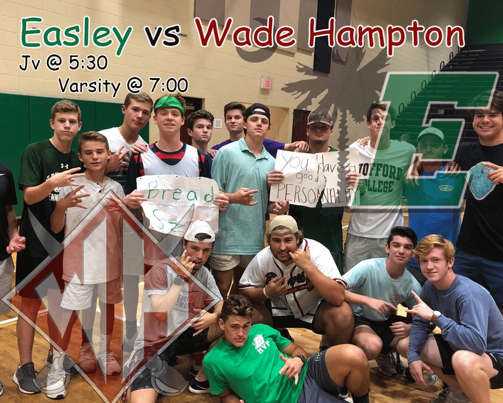 Gameday at Easley tonight 🌊