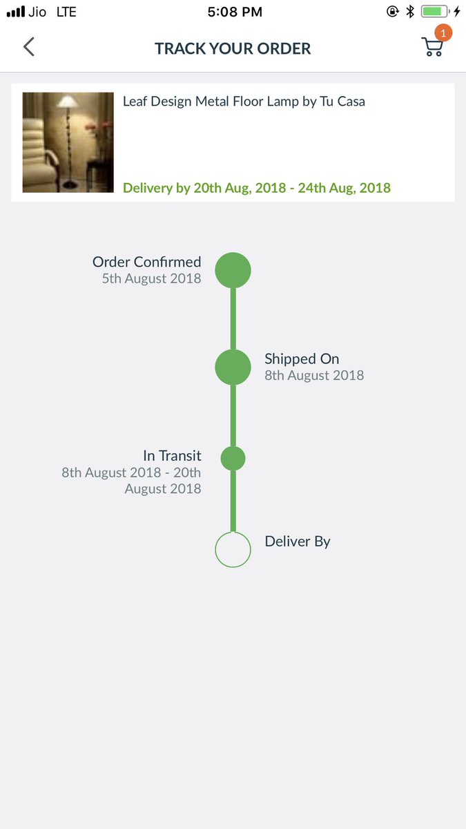 ritwick2708's tweet photo. @Pepperfry I have been following up for my prepaid order from long time . Don’t know why no update from you all . It was suppose to get delivered by 24th aug but till date not delivered ! In fact ever time i call up your CC , no actual time provided ? Order ID: 304371979 https://t.co/1ci1l6TDDd