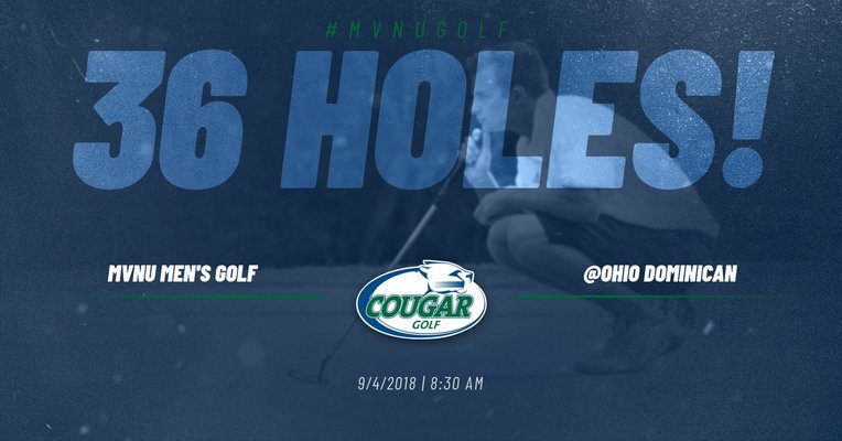 MVNU_Cougars's tweet photo. The fall season gets underway today for the men of @mvnugolf, with 36 holes to play at the Ohio Dominican Invitational! Good luck and go low Cougs. #MVNUnited https://t.co/opXhMFPEL7