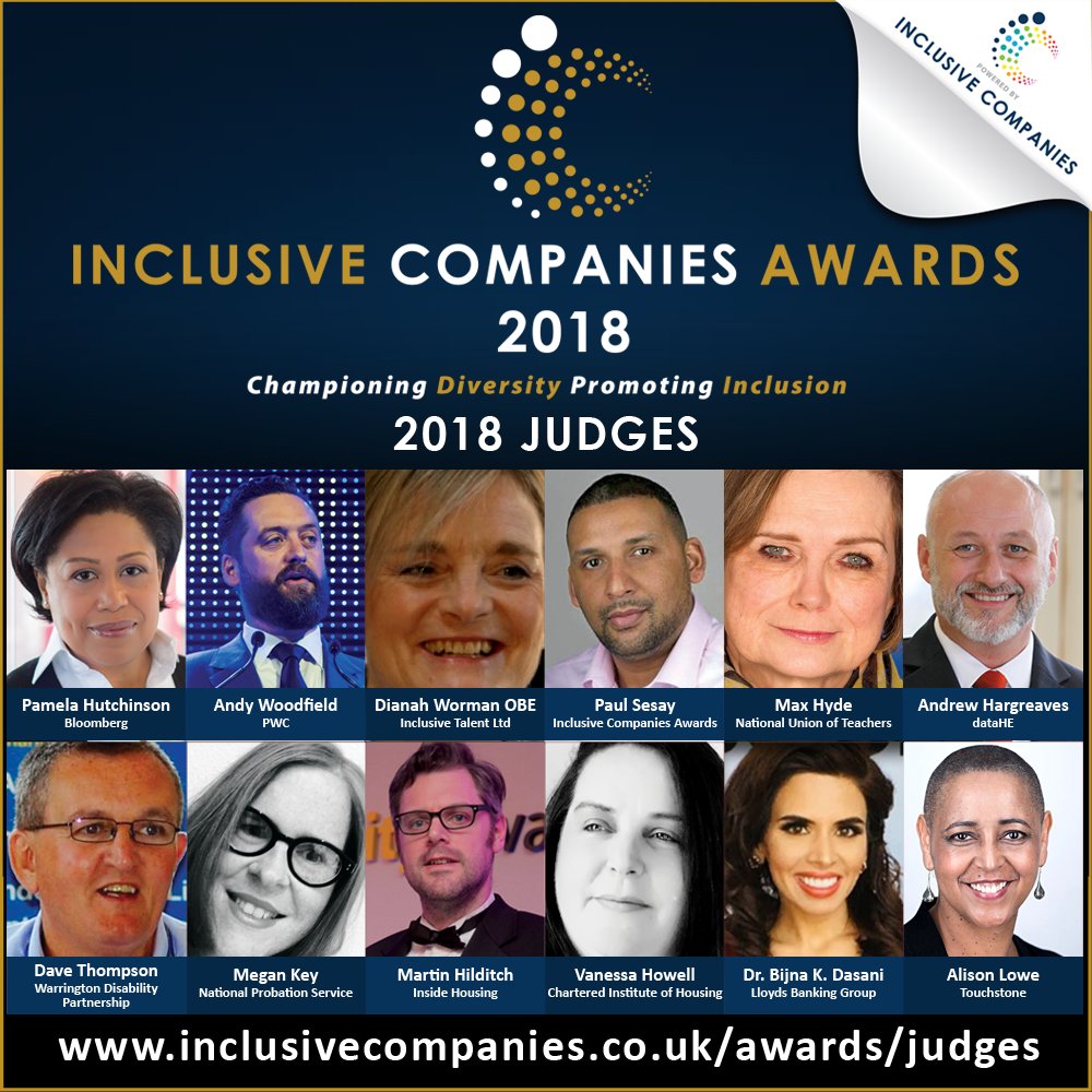 The Inclusive Companies team are off to London for the 2018 Judges meeting! 

Today we get to see what fantastic diversity champions &amp; organisations have been nominated for the 2018 Inclusive Companies Awards! We look forward to meeting up with all of our amazing judges! #ICA18