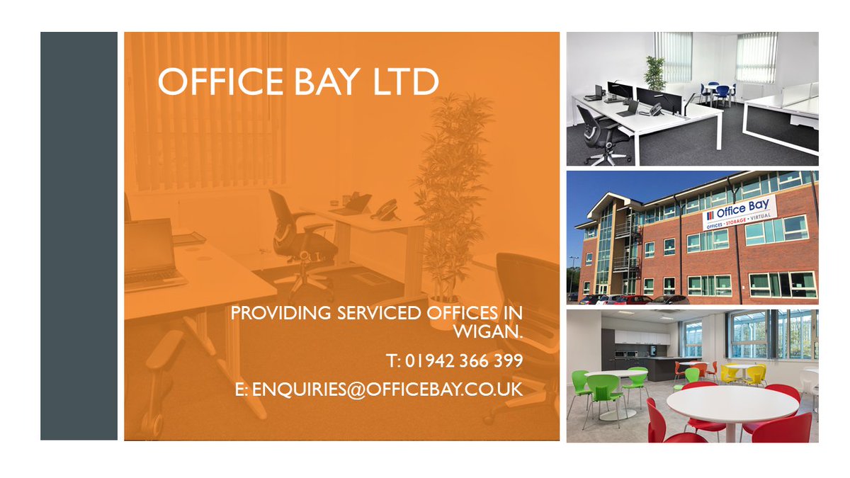 OfficeBay's tweet photo. Book a tour at your local business centre @OfficeBay #Office #Space #Wigan #Local #Meeting #Business https://t.co/yQ0oB46J55