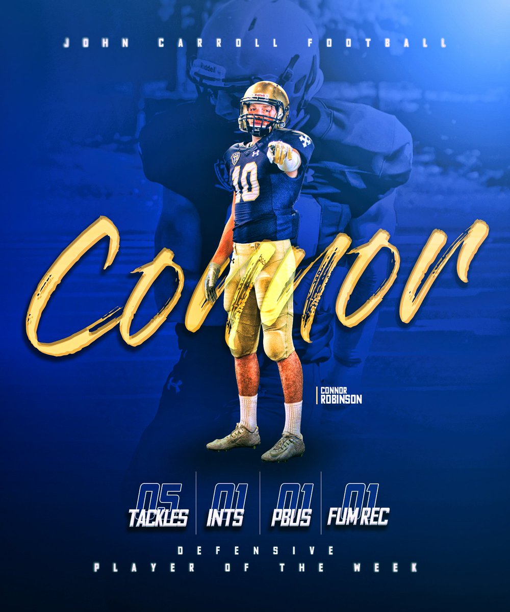JCUFootball's tweet photo. Week 1 Defensive Players Of The Game are @ChadStalnaker @Con_Robinson #StreakUp !! https://t.co/O0xFme9X1Z
