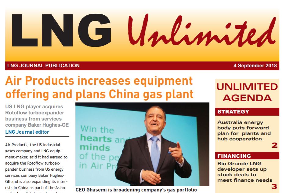 New LNG Unlimited out today - Features:  <a href="/airproducts/">Air Products</a> increases equipment
offering and plans China gas plant lngjournal.com/index.php/unli… #LNG