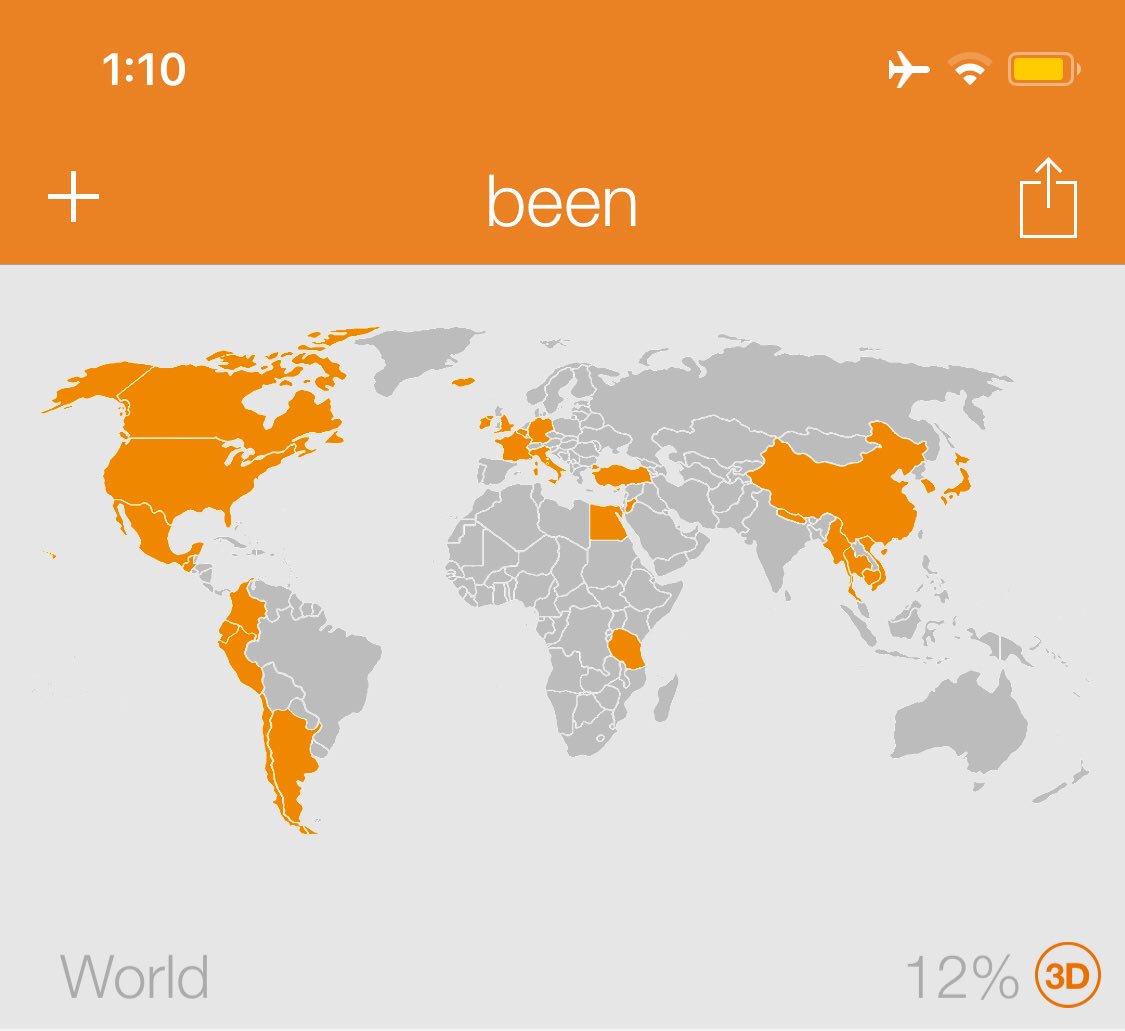 CoastlessKC's tweet image. And, since people have been posting their @been_app maps to #CoastlessKC, we thought we would post our own! The first is @samuraihawk, and the second is @melissayeagr! Feel free to post yours below! As always, safe travels!