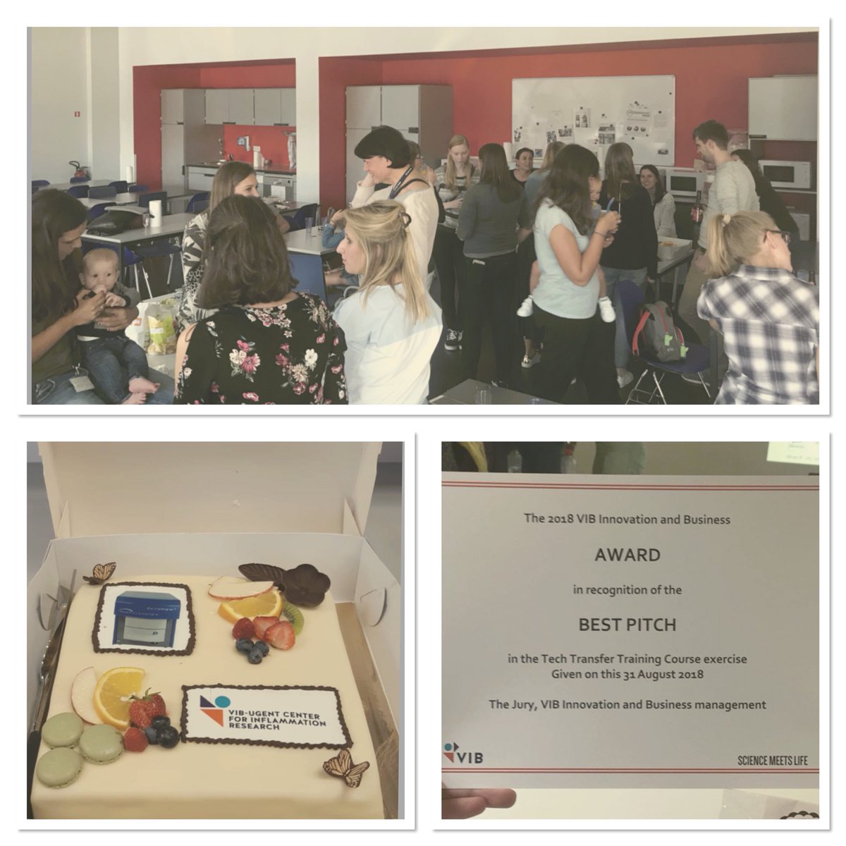 Vandenbroucke lab (@vdb_lab) on Twitter photo Last week three reasons to have cake and drinks in te lab! #newlabandofficespace #newinstrument #bestpitchaward <a href="/SSteeland/">Sophie Steeland</a> Last week three reasons to have cake and drinks in te lab! #newlabandofficespace #newinstrument #bestpitchaward <a href="/SSteeland/">Sophie Steeland</a>