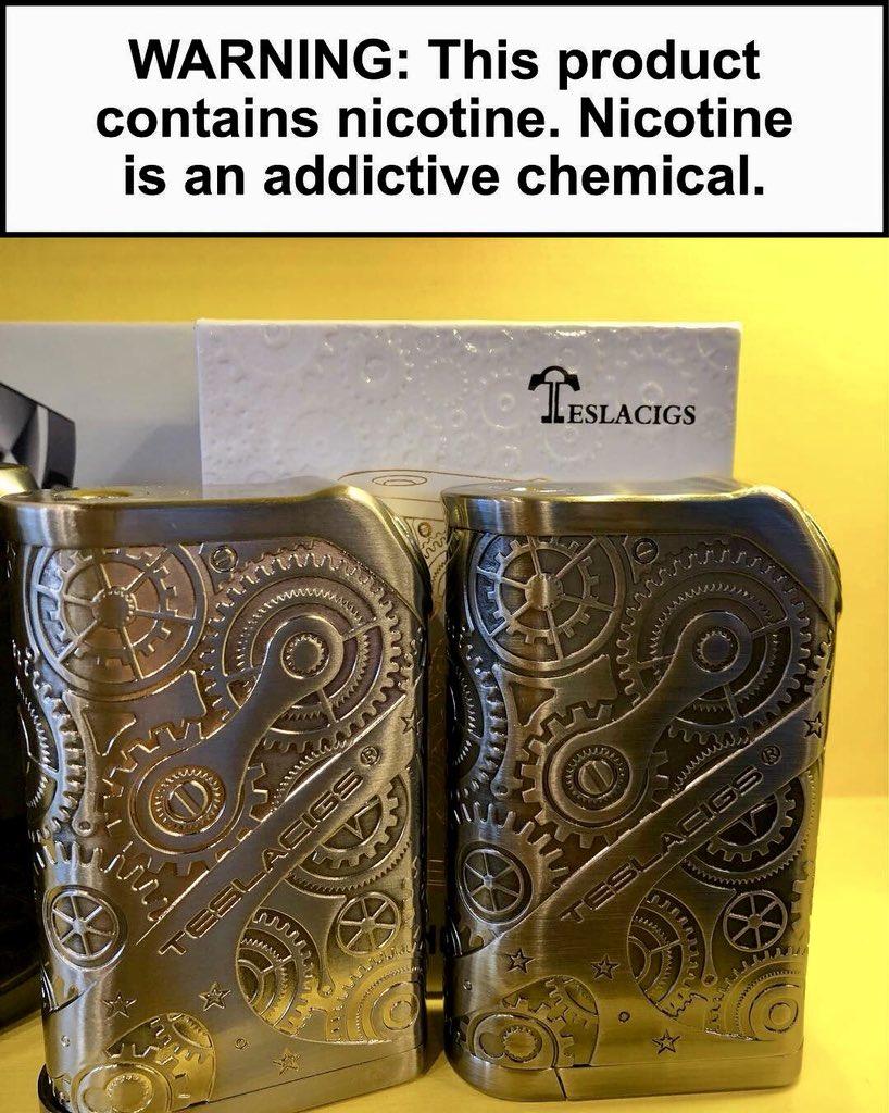 AMidcounty's tweet photo. The Tesla Nano 120 Watt Mod! @artisanvapormidcounty 401 S. Memorial Fwy. Ste. 371 #vape #vapor #cloud #vaping #vapefam #vapesesh #vapeshop #cloudlife #artisanvapor #nederland https://t.co/QExA7u1fHe