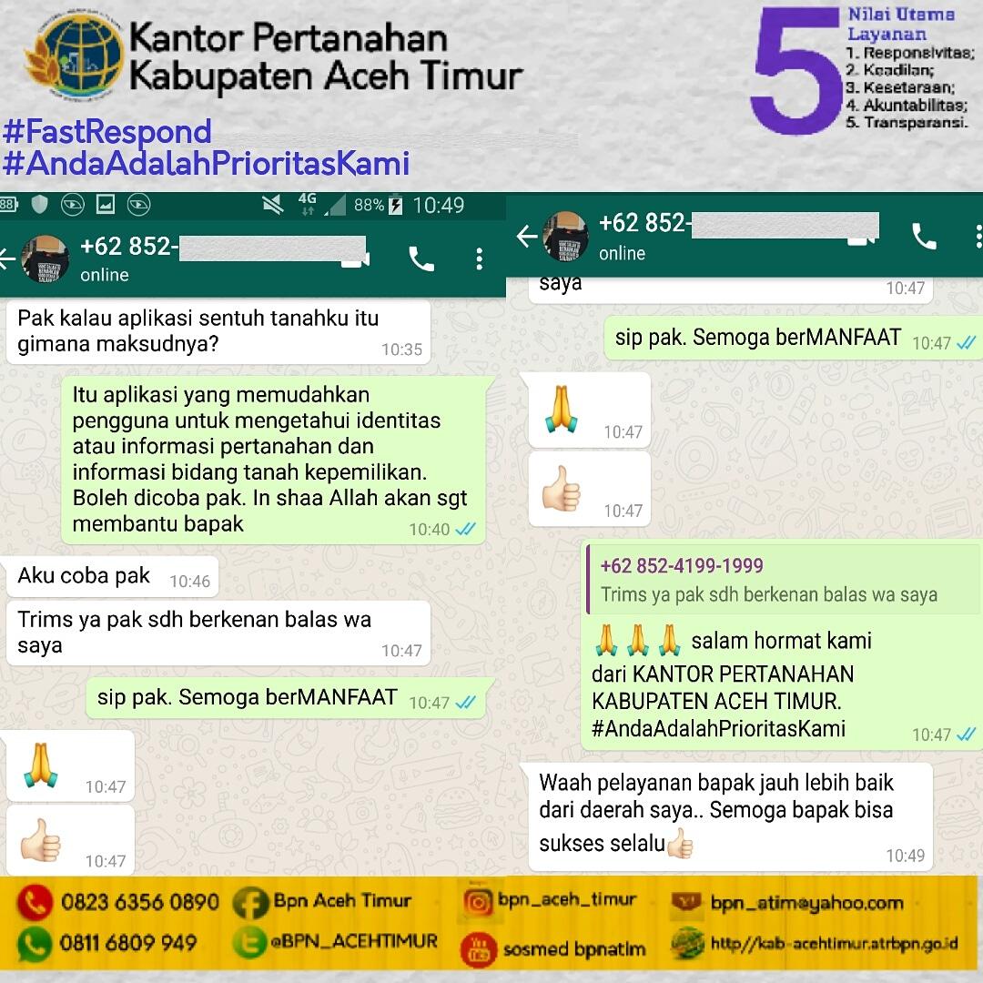 BPN_ACEHTIMUR's tweet photo. #FastRespond #AndaAdalahPrioritasKami
cc. @atr_bpn @djalil_sofyan @loso_judijanto @bahrun_ayi @yuliandidjalil1 https://t.co/0bDRP3tfvg