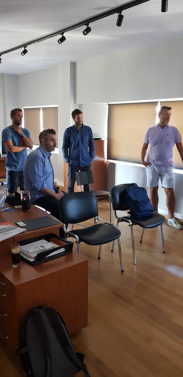 OPTIONSNET_GR's tweet image. Its a pleasure to host our Italian representative in our premises in Patras. Welcome Daniele!