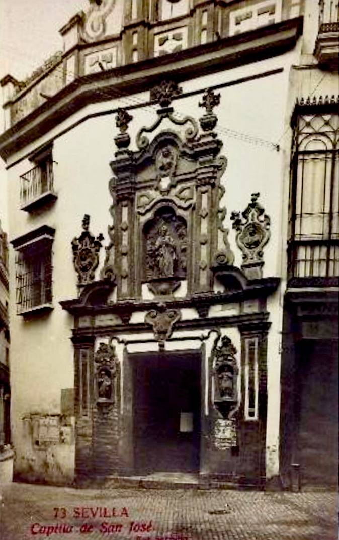 AllivesSevilla's tweet photo. #Efeméride: 04/09/1912.
En un día como hoy se producía la DECLARACIÓN por Real Orden, MONUMENTO NACIONAL - BIEN DE INTERÉS CULTURAL (protección del patrimonio histórico español) de la bellísima CAPILLA DE SAN JOSÉ, en la calle Jovellanos. Estilo Barroco.

📸 1923. https://t.co/jM1B9KodJ6