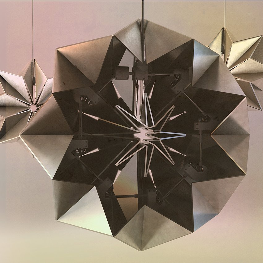 Visionaries of the Kaleidoscope, a #kinetic #installation by <a href="/asa_and_yu/">Asa + Yu</a>  at <a href="/TOTO_UK_/">TOTO UK</a>  for <a href="/L_D_F/">London Design Festival</a> . 
PREVIEW event Friday 7 Sep 18:30 RSVP essential: ow.ly/CKZx30lFhgG 
#LDF18 #CDQ18 #Clerkenwell
