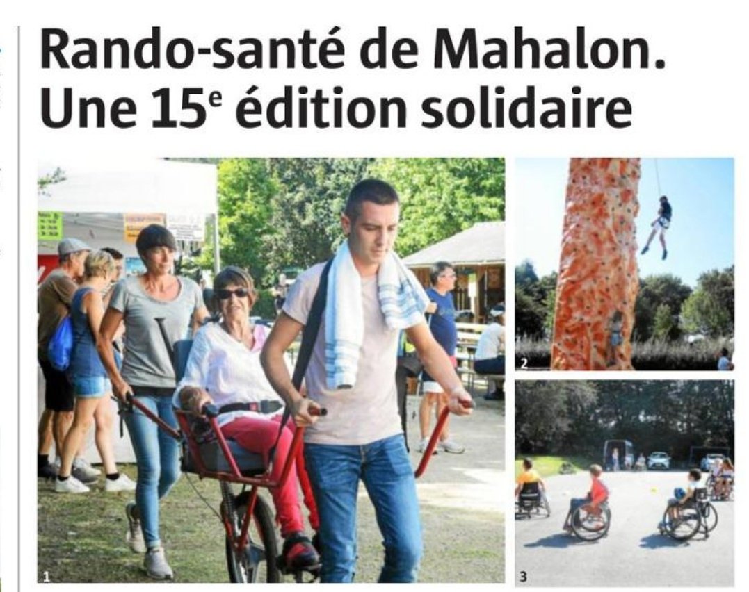 BnbTyvarRoz's tweet photo. Demat, belle audience â #Mahalon pour la rando santé... 2000 randonneurs à pied et à vélo sous un temps radieux #capsizun https://t.co/6tORrRrz1g
