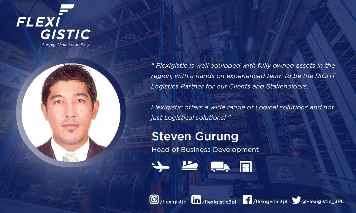 Flexigistic_3PL's tweet photo. @Flexigistic_3PL is a UAE based Third Party Logistics Provider that aims to provide unparalleled logistics services for customers to help support their businesses and to streamline their logistics requirements.
Learn more about @Flexigistic_3PL's services today!
#Flexigistic #3PL https://t.co/2z87LWkd9w