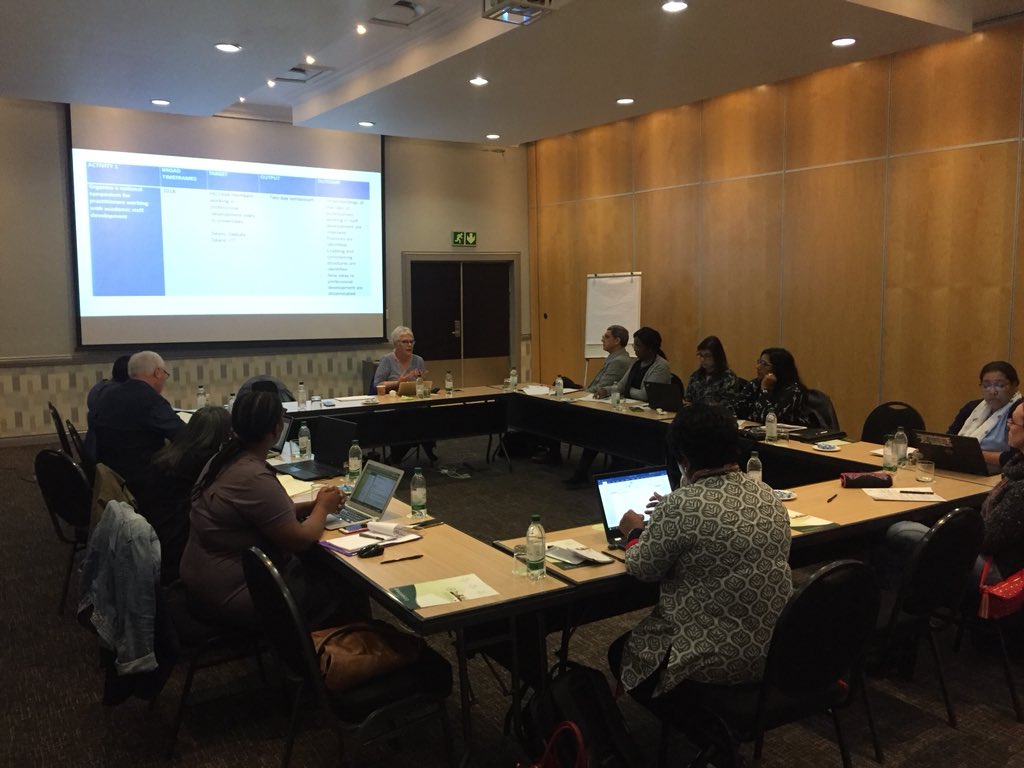 #heltasa exec and SIG convenors meeting today in Johannesburg to help grow the work and impact of SIGs.