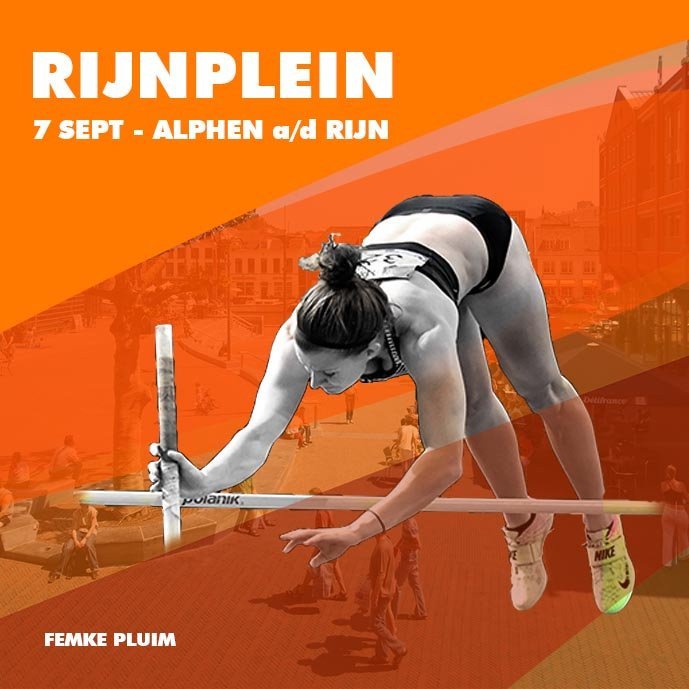 Vrijdag vindt de Urban Vault plaats in Alpen aan den Rijn. En dat is de stad van Nederlands Kampioen Poolstokhoogspringen (en ambassadeur) <a href="/FemkePluim/">Femke Pluim</a>. Met zo'n mooie achternaam kunnen we natuurlijk niet anders dan de winnaars sponsoren met een Pluim! Kom kijken <a href="/Urbanpolevault/">Urban Pole Vault Series</a>