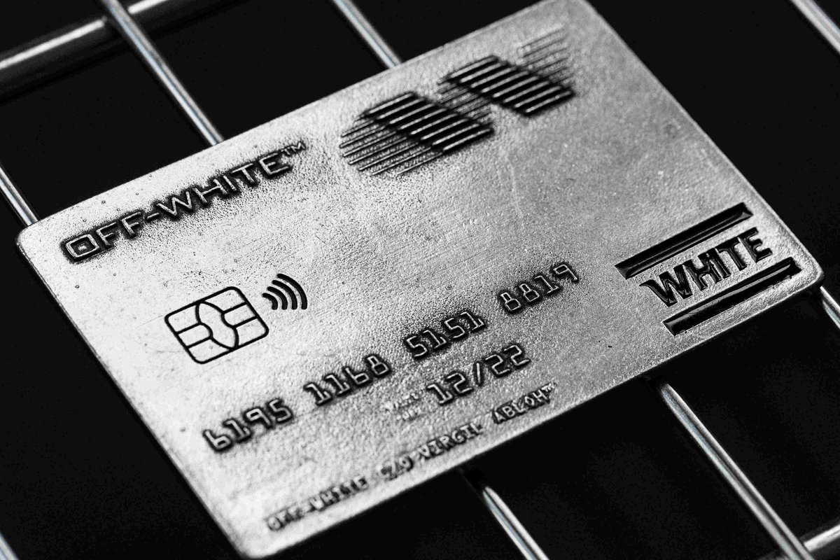 off white money clip
