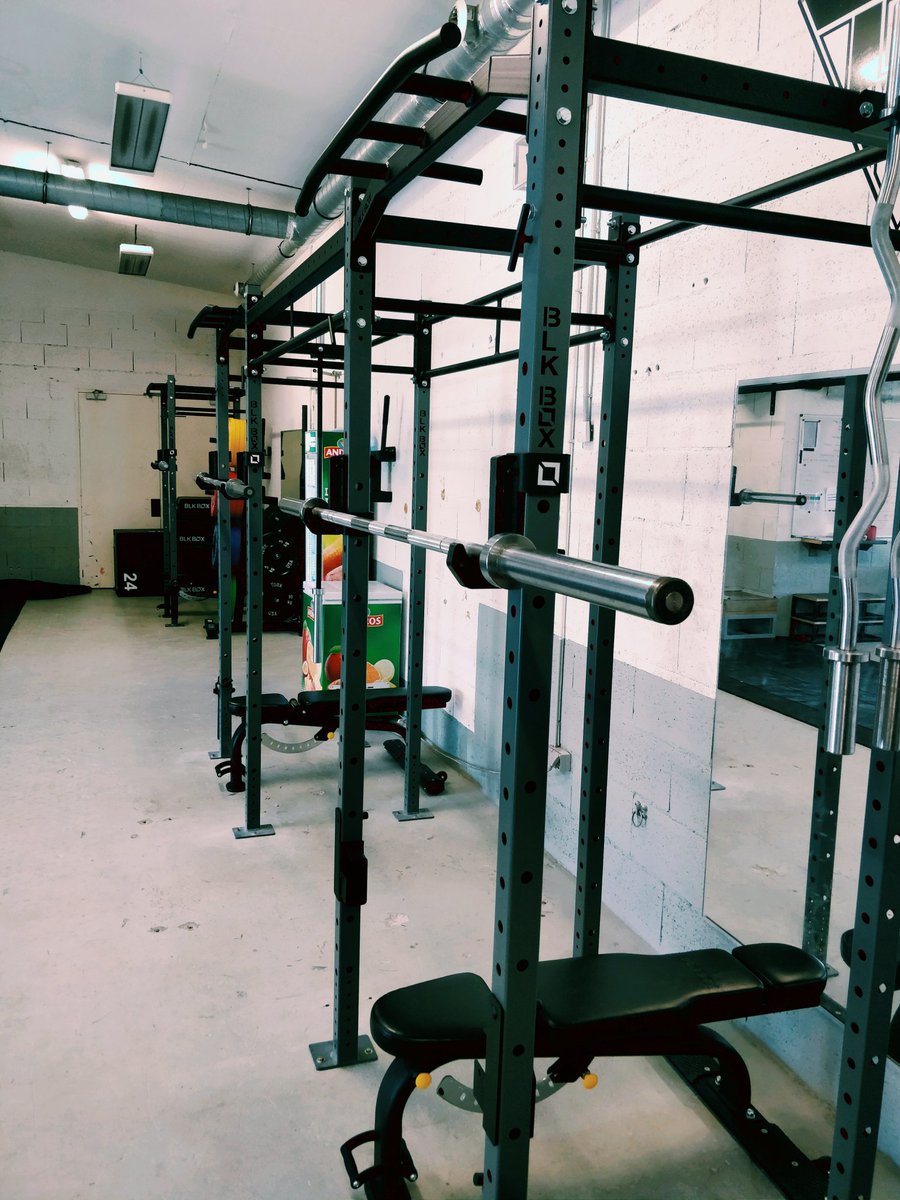 sharp_tristan's tweet photo. Huge thanks to @BLKBOXFITNESS for their fantastic help and support. Wonderful lads to work with and they have made a real difference to our existing gym. Big shout out to Peter O'Hara and the installation guys, awesome work 👊 https://t.co/W2sz1CVVTy