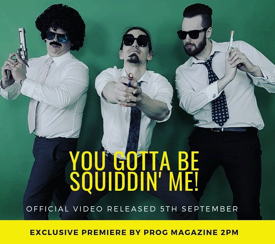The Parallax Method (@parallaxmethod) on Twitter photo We are excited to announce that the mighty <a href="/ProgMagazineUK/">ProgMagazineUK</a> will exclusively premiere our new video tomorrow, 2pm. You Gotta Be Squiddin' Me! we hear you cry - Nope, it's true. Until then, we Squid You Farewell! We are excited to announce that the mighty <a href="/ProgMagazineUK/">ProgMagazineUK</a> will exclusively premiere our new video tomorrow, 2pm. You Gotta Be Squiddin' Me! we hear you cry - Nope, it's true. Until then, we Squid You Farewell!