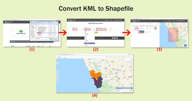 igismap's tweet photo. #KML to #Shapefile – Conversion
Now #convert your GIS spatial data files in minutes with our online #gisconverter in IGIS Map tool (https://t.co/Rthu0pXno9) and create interactive web maps with it. 
Check out how to #convert #KML file into #Shp files here- https://t.co/nVbgChXueT https://t.co/Yaf49iyA0i