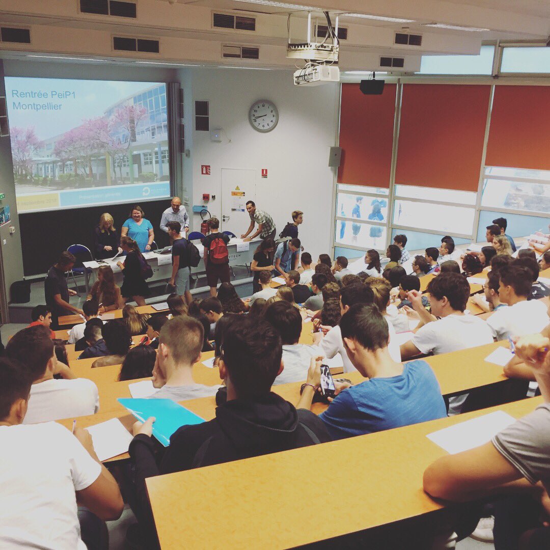 PolytechMontp's tweet photo. Bonne rentrée à tous ! #RentreeDesClasses #ecoledingenieurs #reseaupolytech https://t.co/qGBf2xYMdu