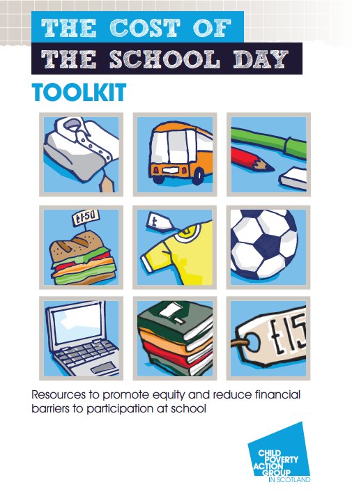 CPAGScotland's tweet photo. We are delighted to share the new #CostoftheSchoolDay Toolkit, full of resources to support schools in addressing financial barriers to participation and learning. We’re launching this alongside The Cost of School, a new film resource from @NHS_CYPF: https://t.co/9qXMZDarVT https://t.co/zRLGjl6I4k