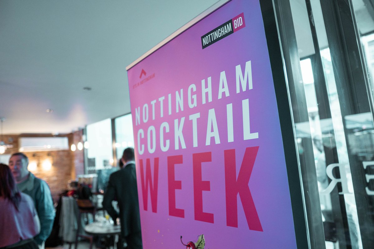 NottinghamBID's tweet photo. Last night we saw venues battling it out to find Nottingham's Best Cocktail at the live final of #NottmCocktailWeek @itsinnottingham https://t.co/dws3BXmrhQ