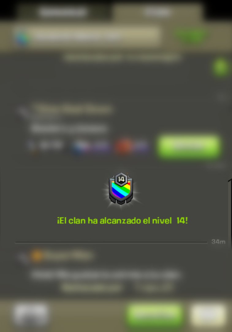 Y tras esta victoria alcanzamos el lvl 14 con esa pw vs <a href="/ClashPubtm/">ClashPub™</a> GG and WP 💕
