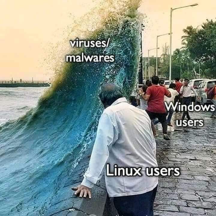 coder_men's tweet image. #Windows vs #Linux user