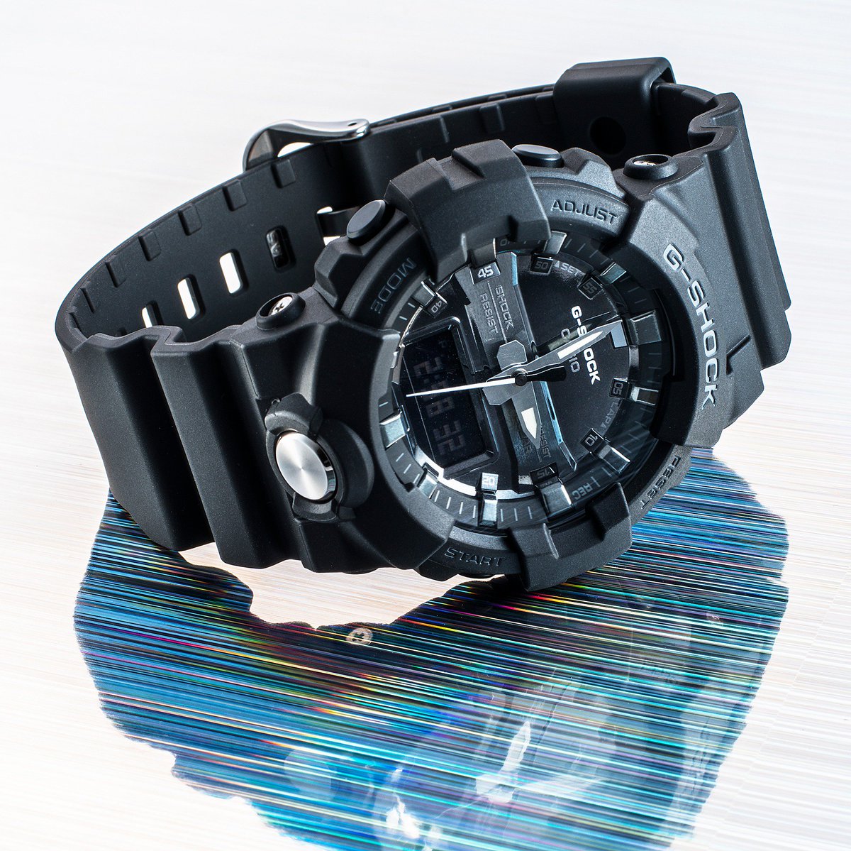 GSHOCK_OFFICIAL's tweet photo. 【NEW PRODUCT】
G-SHOCKのNewスタンダードモデル、GA-810からストリートファッションに映えるNewカラーモデルが登場。アクセサリーやファッションアイテムをイメージし、 文字板の輝きが際立つように全身をマットブラックで仕上げました。
GA-810MMA-1AJF
https://t.co/eEzEvPa3tl
#g_shock #ga810 https://t.co/G4COyuch2w