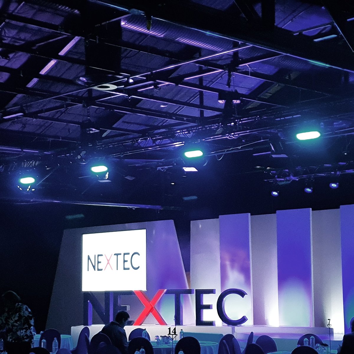 Inspiring morning @ NEXTEC Conference #NEXTECSL with <a href="/brucebusiness/">Bruce Whitfield</a>