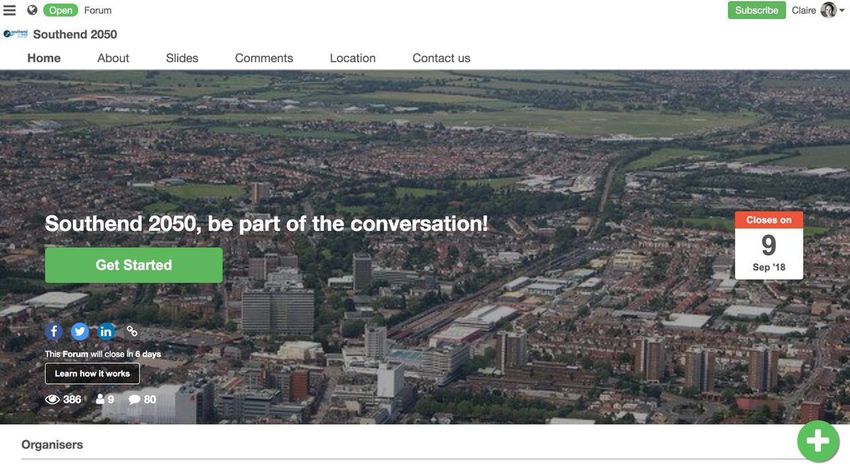 whoconfers's tweet photo. Only a few days left to leave feedback on @SouthendBC online forum about the future of #Southend #Essex @YourSouthend https://t.co/HNrrqmaLiZ https://t.co/bUMbNjpIKe