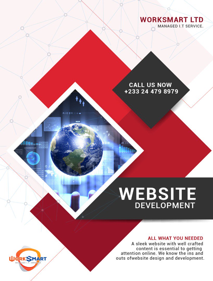 WorkSmartGh's tweet image. Need a website to boost the online presence of your business? Pls call 024 479 8979 @snbghana