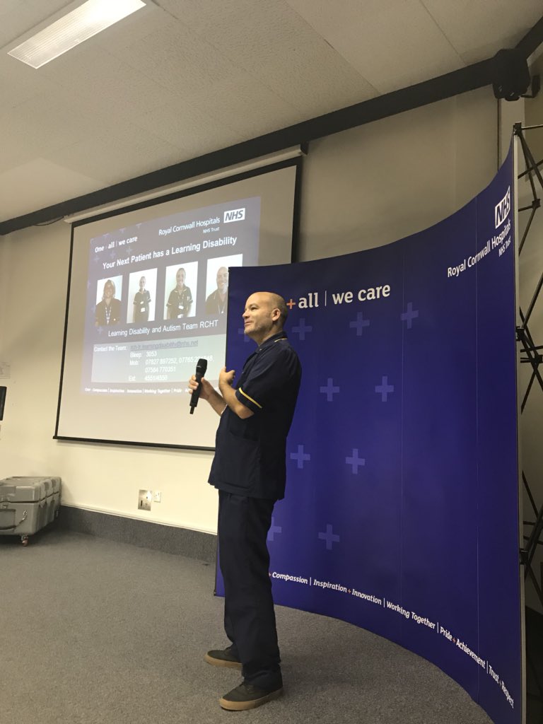 Zoe Cooper (@zmscooper) on Twitter photo Well done Adrian speaking at RCHT team talk. Prompting the safe care of our patients with a learning disability. <a href="/AideQuest/">Adrian Quest</a> <a href="/RCHTWeCare/">Royal Cornwall Hospitals NHS Trust</a> <a href="/janeree49255905/">jane rees</a> <a href="/HoggLerryn/">Lerryn Udy</a> <a href="/BenGreggWaller/">Ben Gregg-Waller</a> <a href="/HannahLyth/">Hannah Lyth</a> #RCHTWeCare Well done Adrian speaking at RCHT team talk. Prompting the safe care of our patients with a learning disability. <a href="/AideQuest/">Adrian Quest</a> <a href="/RCHTWeCare/">Royal Cornwall Hospitals NHS Trust</a> <a href="/janeree49255905/">jane rees</a> <a href="/HoggLerryn/">Lerryn Udy</a> <a href="/BenGreggWaller/">Ben Gregg-Waller</a> <a href="/HannahLyth/">Hannah Lyth</a> #RCHTWeCare