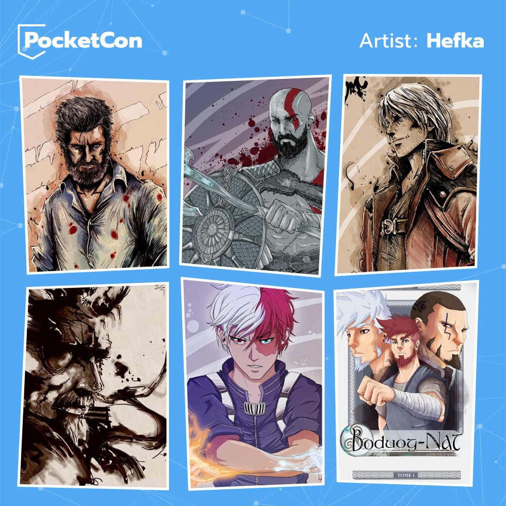 Hefka is a lead Layout artist at MPC Montreal. He is magnificent illustrator and character designer who loves to create fan art and personal creation. To enjoy his arts visit:
bit.ly/2Q1ksQk   
#digitalart #illustration #anime #pocketcon