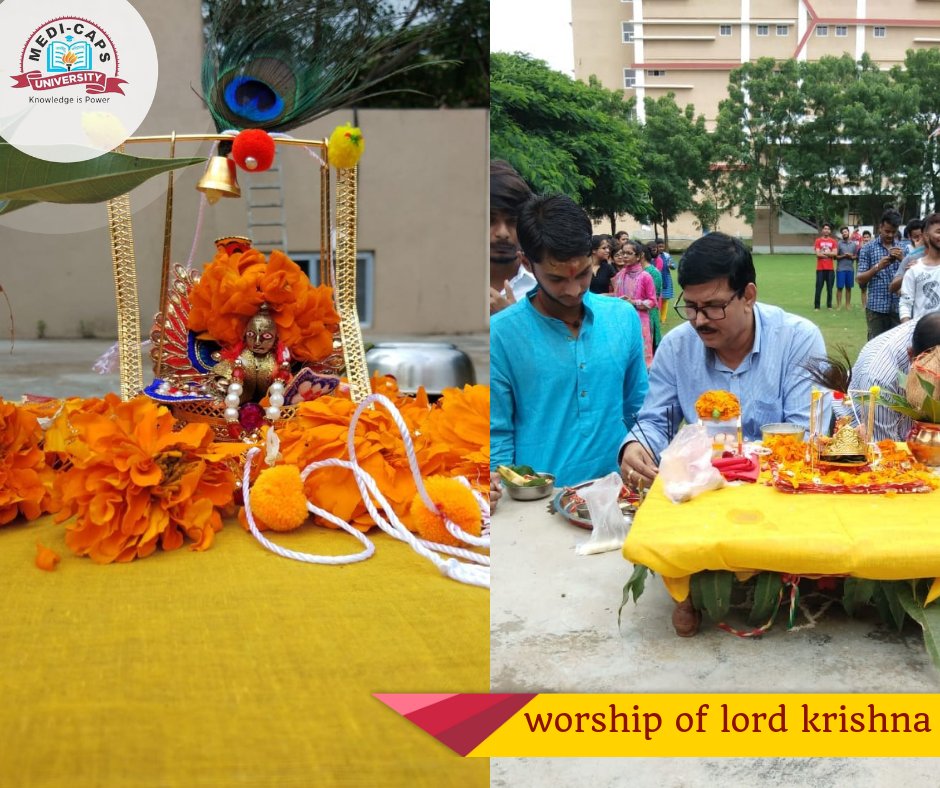 Medicaps_Indore's tweet photo. Hostlers celebrated Janmastami in the campus
#Indore #Medicaps #Medicapsuniversity #HappyJanmastmi #Hostler #JanmastmiCelebration #MatakiFod #Competition https://t.co/ZtjwAljxXG