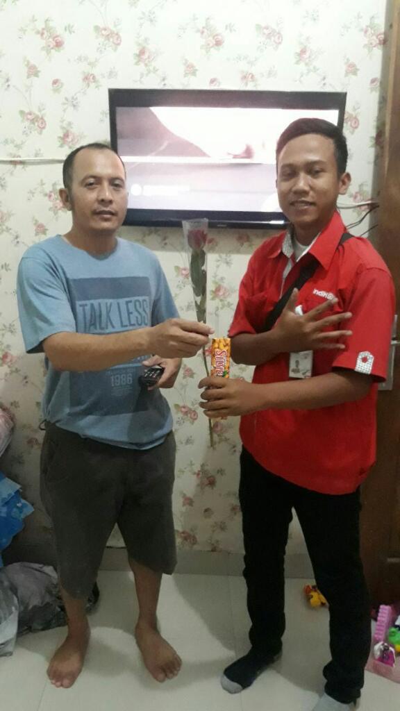Sekuntum bunga +coklat utk plgg usai pnanganan ggn oleh ptgs #hapelnas #livingthetelkomway <a href="/_funtastic5_/">Funtastic5 TR5</a> #mntreg5