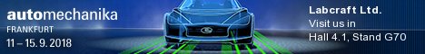 Labcraft_LED's tweet image. The countdown has started to #Automechanika Frankfurt 2018. Visit the #Labcraft team on Stand G70 in Hall 4.1 from 11th to 15th September.
