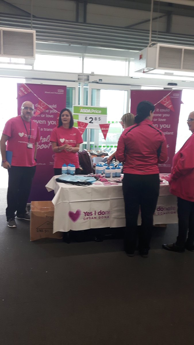 Team North Wales at Asda Llandudno #siaradwchamroiorganau