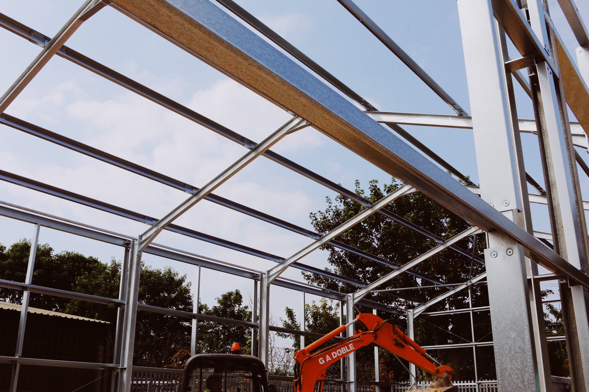 Scorpionbuild's tweet photo. An update on our two industrial buildings, featuring mezzanine floors in Salisbury. https://t.co/UiLdGwwkur