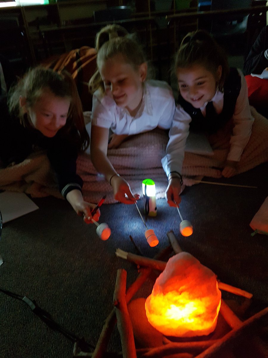 The hook is the key when engaging kids in writing. Who could resist snuggling in a sleeping bag writing about their experiences on a deserted island? Quality writing,engaged students and a few marshmallows toasted on a virtual campfire. The best. <a href="/_iEndo/">Karen Endicott</a> <a href="/jepaterson1/">Jodie Paterson</a>