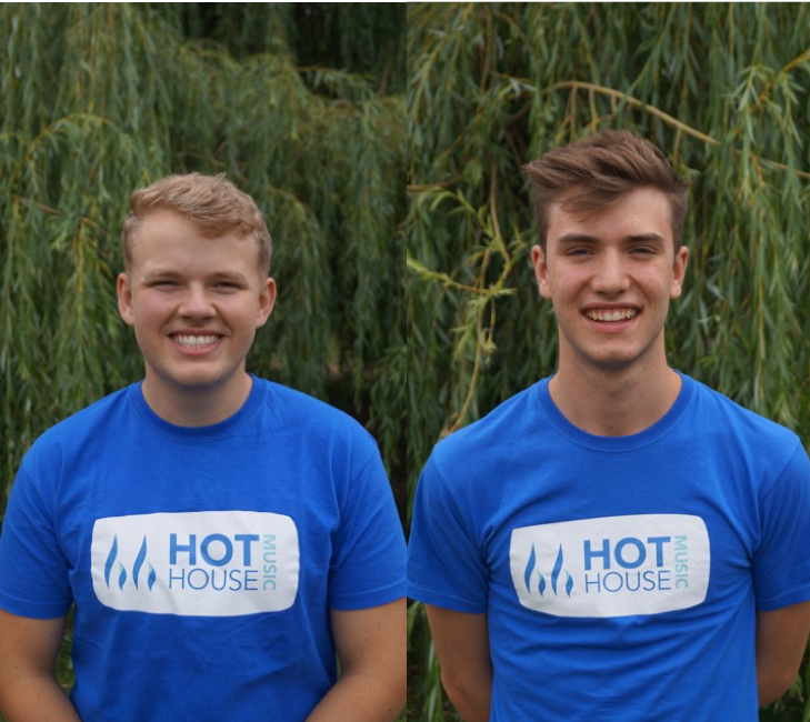 hhjazzintern's tweet photo. The new academic year calls for some new members of the Hot House Music Schools team! Introducing Matt Styth and Ross Parker... ^RP #hhmusic #hhintern #hhross #hhmatt https://t.co/DvA2Ic3LEj