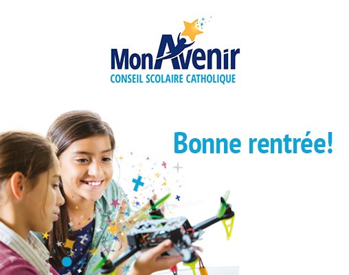 Bonne rentrée! Suivez-nous sur la page Facebook du Conseil à 9 h 15 alors que nous dévoilerons le virage pédagogique stratégique et innovateur des écoles du Csc MonAvenir #MonAvenir #rentreescolaire2018 facebook.com/cscmonavenir