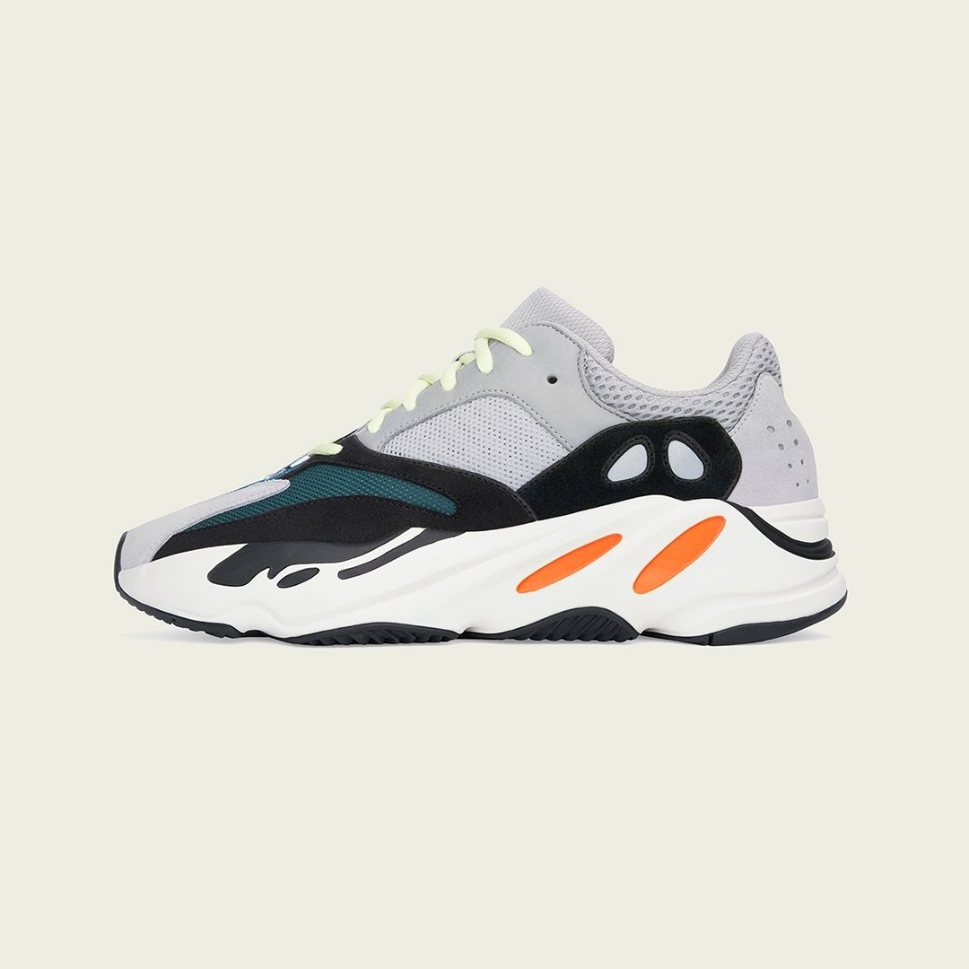 Footpatrol London on Twitter: "adidas YEEZY BOOST 700 The YEEZY BOOST 700 features an composed of grey and black sued overlays and premium leather with blue mesh underlays and reflective