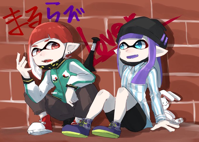 イカップル杯のtwitterイラスト検索結果 古い順