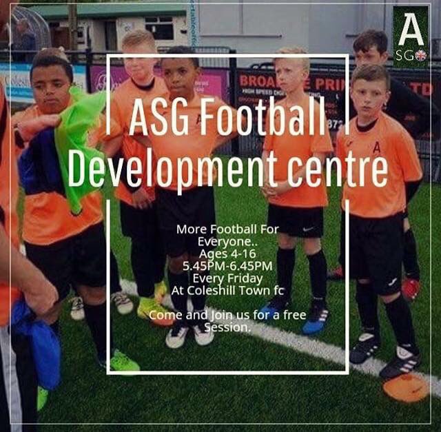 AsgDevelopment's tweet image. Come and join us for a free trial session @PackMeadow ⚽️ #asgdevelopment #coleshill #football