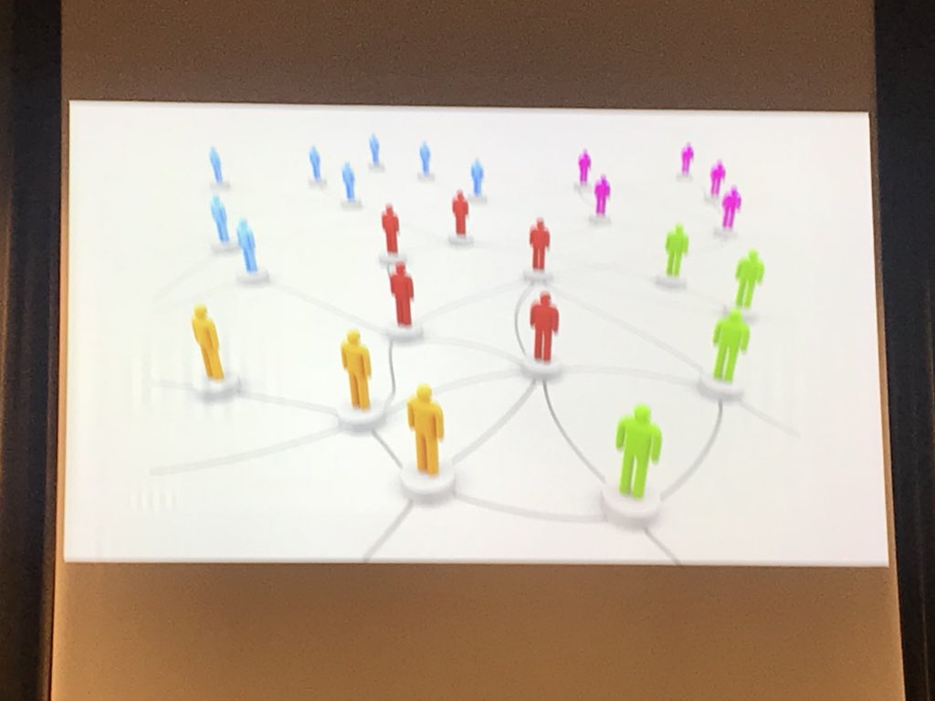 Realfagssenter's tweet photo. I dag har vår rådgiver Linda holdt en PechaKucha-presentasjon om faggrupper og nettverk i #realfagskommune Skedsmo på samling med @Udir. #skedsmoskolen https://t.co/4JYB9BwXeX