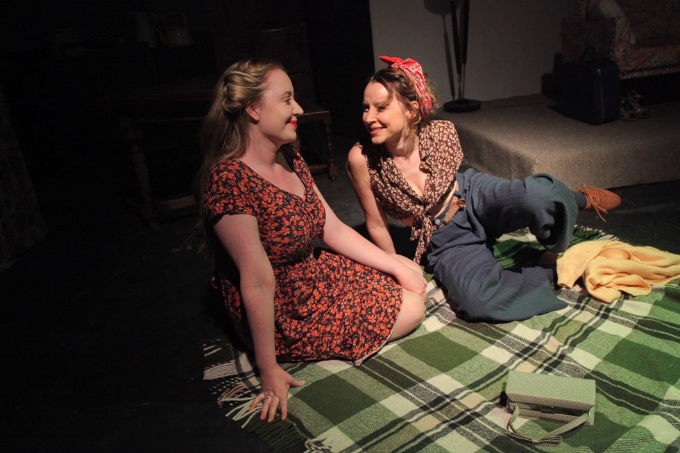 lct63's tweet photo. Aspidistra Resistance opens tonight @SLTheatre. Here are a few of Phil Gammon's beautiful photos of the production. https://t.co/wU1iaxS1GG