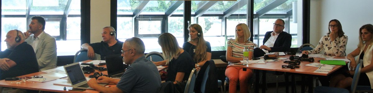 NECSTouR's tweet image. Presenting the #GreenBeach #SustainableModel and the 15 new #Sustainable beaches in the #Mediterranean at the @MITOMEDplus_ partners meeting in #Porec 🏖️🌴🌞🇪🇺