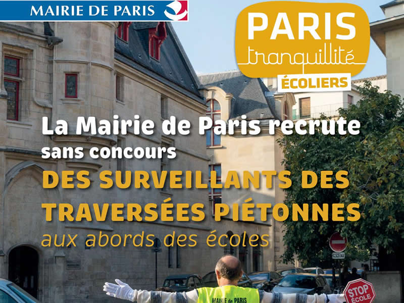 Anne_Hidalgo's tweet image. #Rentrée2018 #Emploi #Sécurité 
Vous voulez vous engager pour la tranquillité des petits Parisiens dans votre quartier ? La Ville de @Paris recrute 100 surveillant.e.s pour sécuriser les traversées piétonnes aux abords des écoles 
👉 bit.ly/2uAN49U