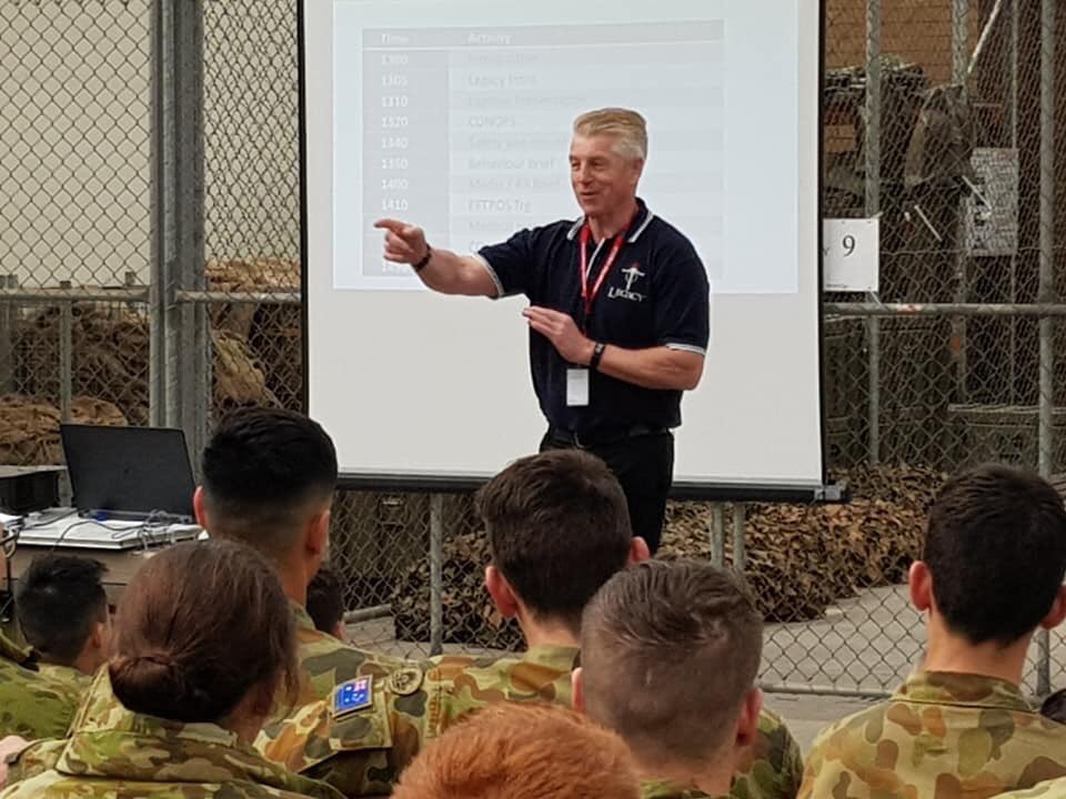 _Cyber_Sec_'s tweet photo. @LegacyMelbourne and @_DFSS_  prepare for #legacyday2018 this Friday in @cityofmelbourne | @AustralianArmy @Aus_AirForce @Australian_Navy https://t.co/1BwT7xOMnX